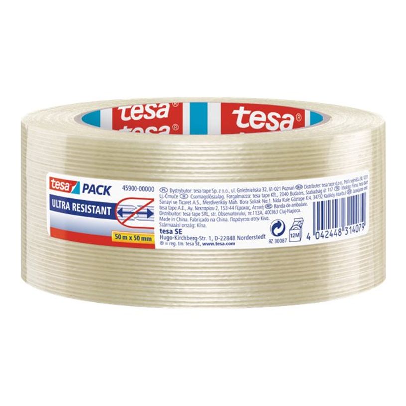 4042448314079-Tesapack - Ruban adhésif d'emballage armé "monofilament" - 50 mm x 50 m-P_79406391_2-0