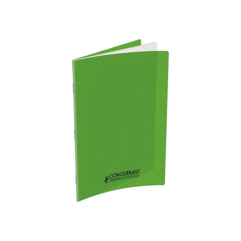 3020120089522-Conquérant Classique - Cahier polypro A4 (21x29,7cm) - 48 pages - grands carreaux (Seyes) -P_79409980_1-0