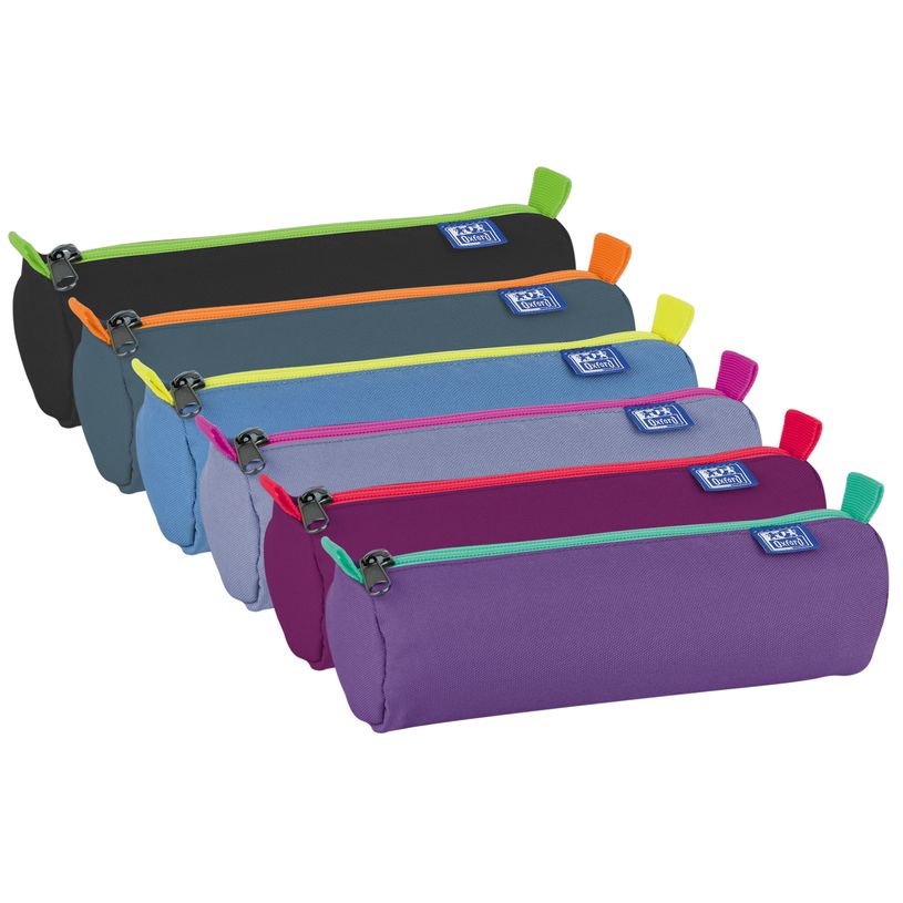3045050343346-Trousse ronde zip fancy couleur assorti  - oxford-P_79416612_1-0