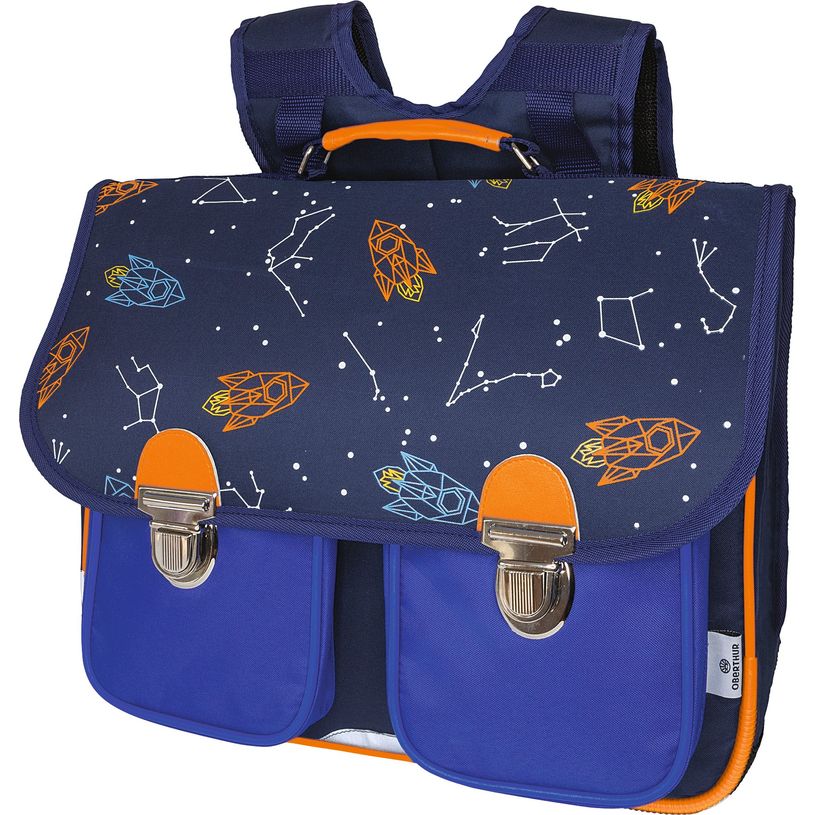 3108726713918-Cartable ​Fusée By Oberthur - 38 cm - 2 compartiments - Exclusivité Bureau Vallée-P_79416731_1-0
