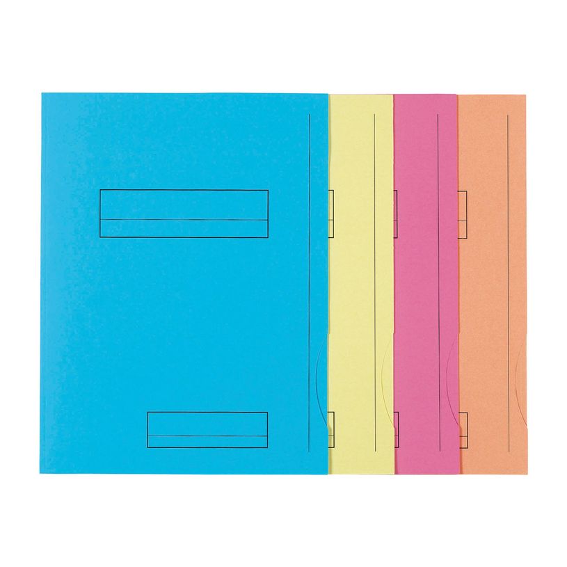 3288583350003-Exacompta Super 210 - 50 Chemises 2 rabats - 160 gr - couleurs assorties-P_79417675_2-1