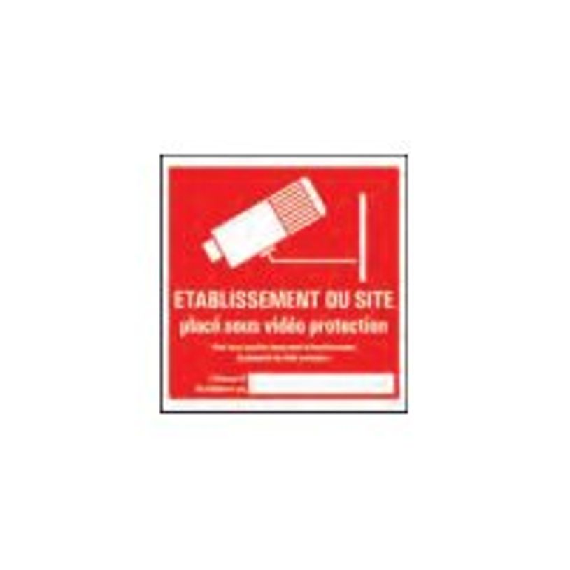 8711234376428-Pickup - Pictogramme - Site sous vidéoprotection - 150 x 150 mm-P_79417825_1-0