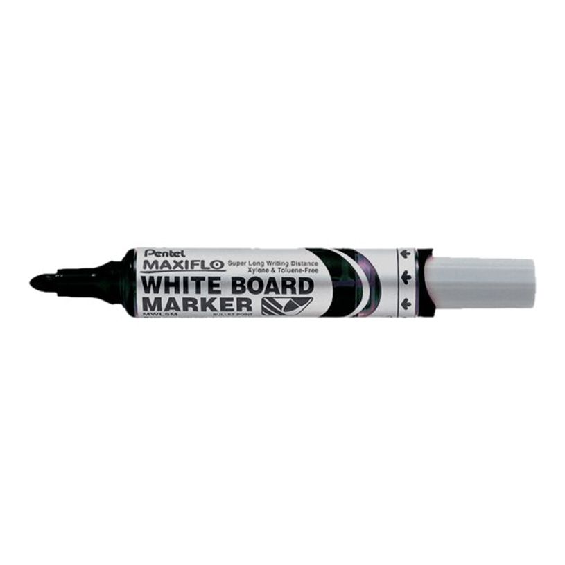 5902894016073-Pentel MAXIFLO - Brosse magnétique et 4 Marqueurs MAXIFLO - pointe ogive large - couleurs -P_79418441_4-3