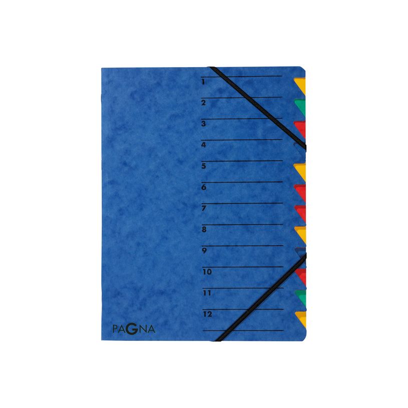 4013951004740-Pagna office Easy - Trieur à fenêtres 12 positions - bleu-P_79418995_1-0