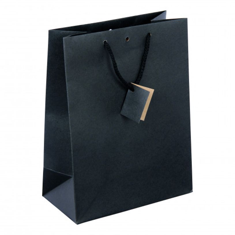 3700481665350-Logistipack - 10 Sacs cadeau kraft - poignées cordelières - 25 cm x 13 cm x 33 cm - noir-P_79420068_1-0