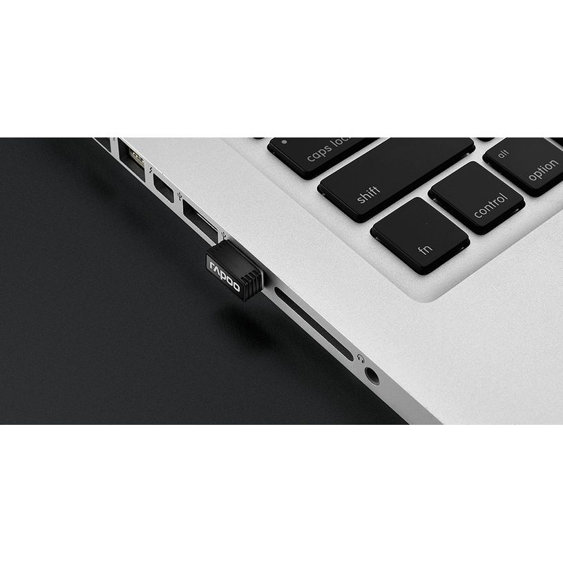 6940056162014-Rapoo E2710 - clavier sans fil Azerty - ultra plat et touchpad - blanc-P_79424001_2-1