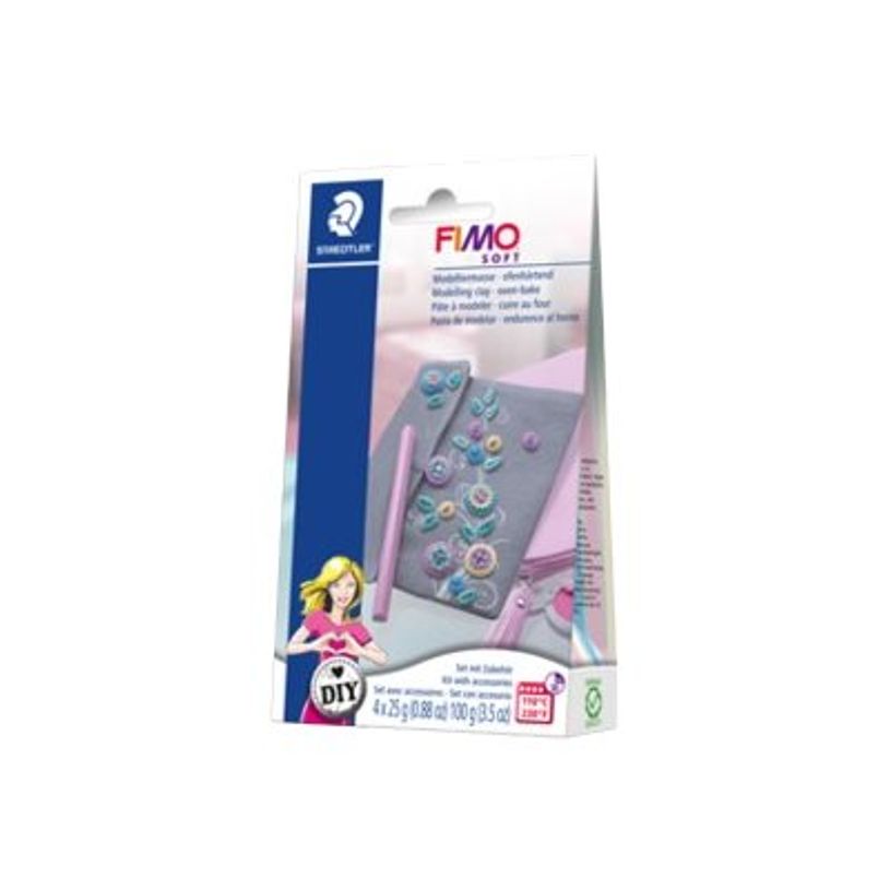 4007817023419-Pâte Fimo SOFT - Pack de 4 pains - coloris assortis-P_79424308_1-0