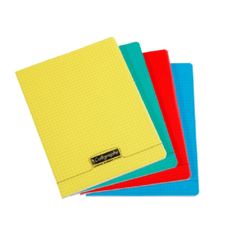 3210330183527-Calligraphe 8000 - Cahier polypro A4 (21x29,7 cm) - 96 pages - petits carreaux (5x5 mm) - disponib-P_79425711_1-0
