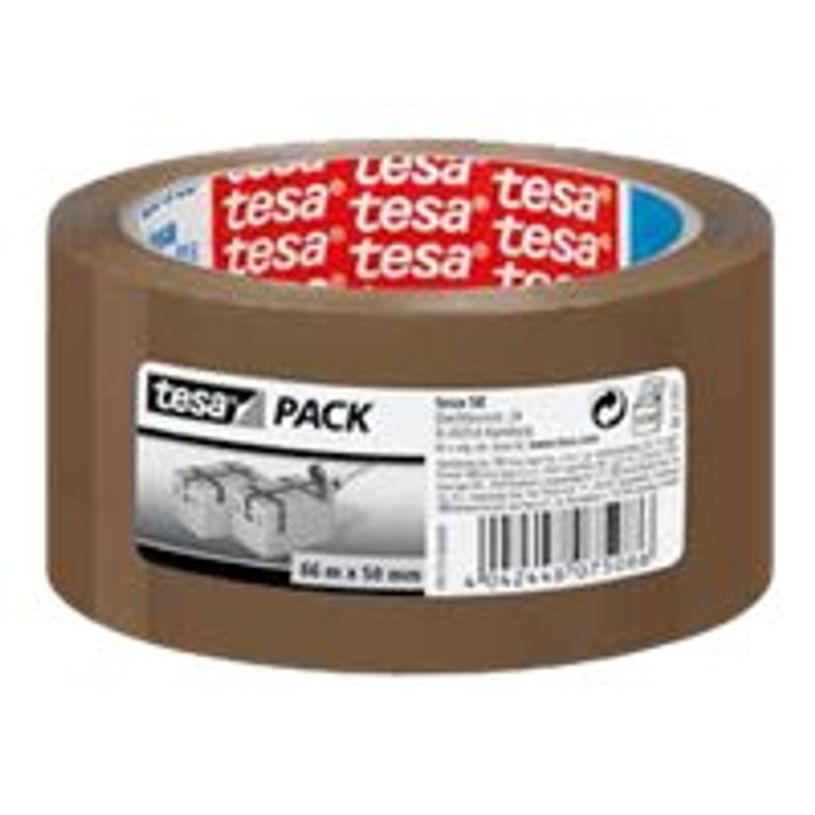 4042448075086-Tesa - Ruban adhésif d'emballage - PP - 66 m x 50 mm - havane-P_79429111_3-0