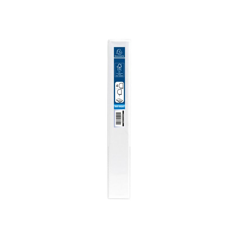 3130630519461-Exacompta Kreacover - Classeur à anneaux personnalisable - Dos 25 mm - A4 Maxi - blanc - 2-P_79430105_4-3