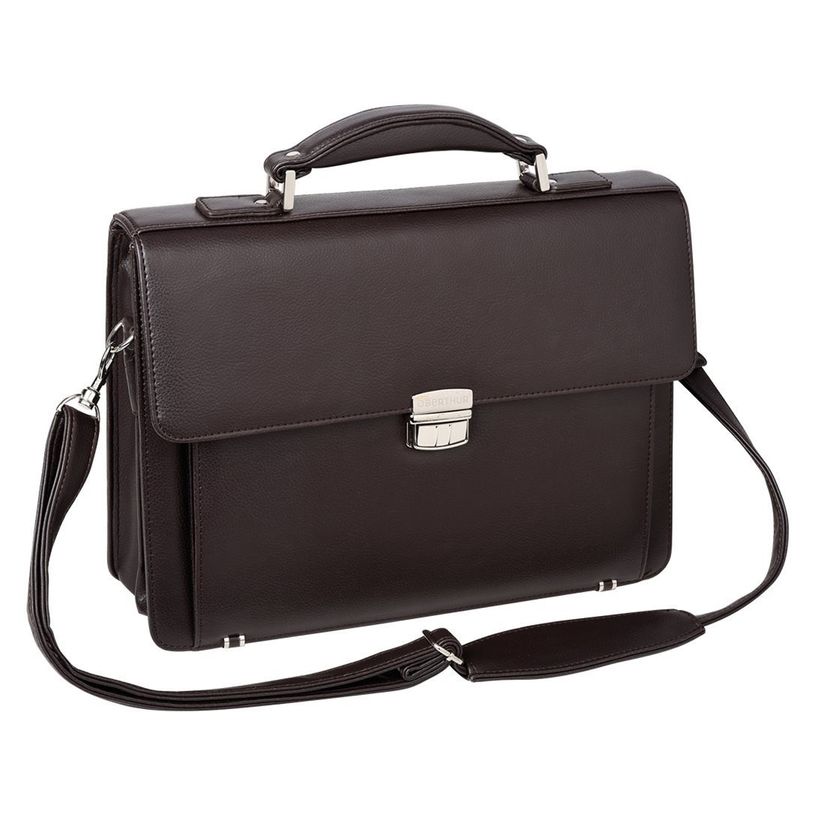3108723263737-Oberthur Bradford - Cartable rigide 2 compartiments - marron - 29 x 38 x 13 cm-P_79431688_2-0