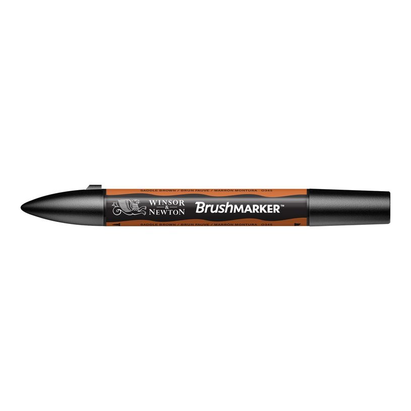 884955042991-BrushMarker - Stylo pinceau et marqueur - marron selle de cheval-P_79432698_2-1