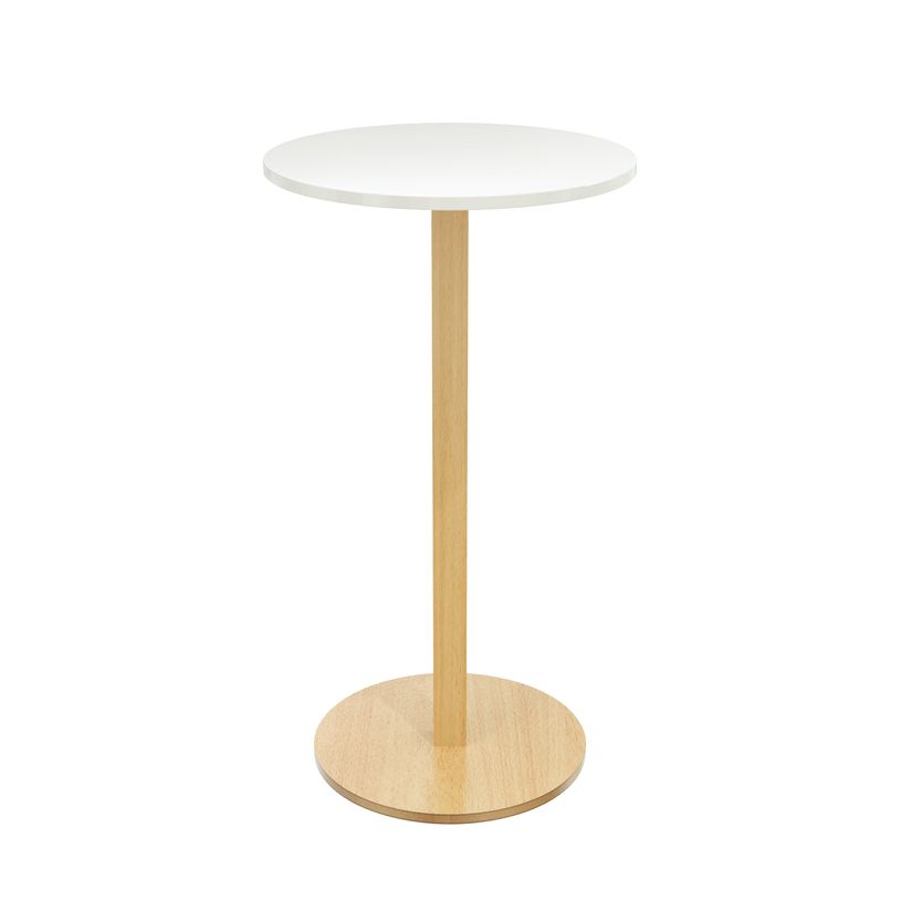 3660141221701-Mange debout WOODY - diamètre 60 cm - H110 cm - plateau blanc-P_79433398_1-0