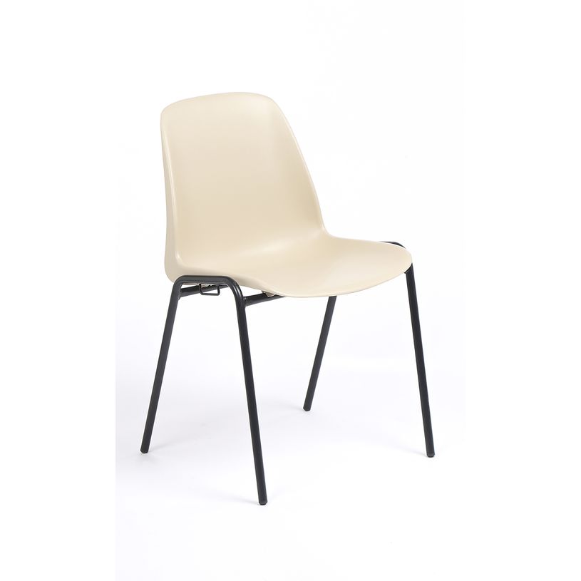 3701338800481-Chaise CHARLOTTE - pieds noirs avec accroches - coque M1 (non feu) - bleu-P_79433419_3-2