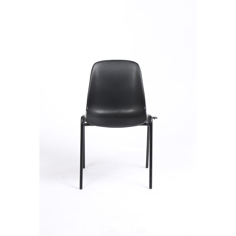 3701338800481-Chaise CHARLOTTE - pieds noirs avec accroches - coque M1 (non feu) - bleu-P_79433419_7-6