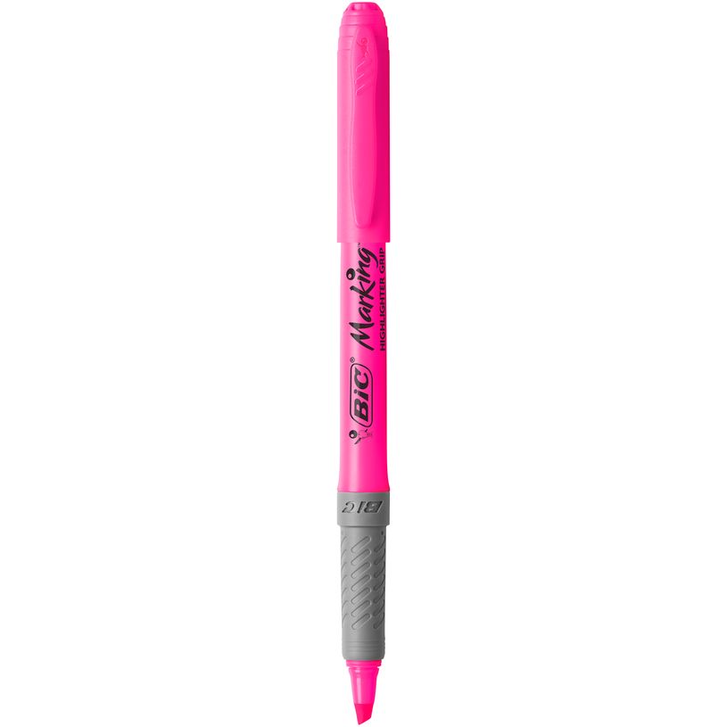 0070330331006-BIC Marking Highlighter Grip - Surligneur - rose-P_79433942_1-0