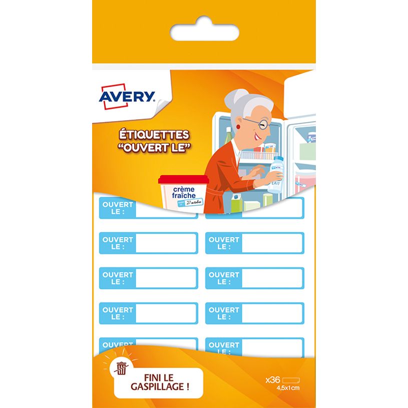 5014702133428-Avery - 36 Étiquettes autocollantes pré-imprimées - 45 x 100 mm-P_79434480_2-0