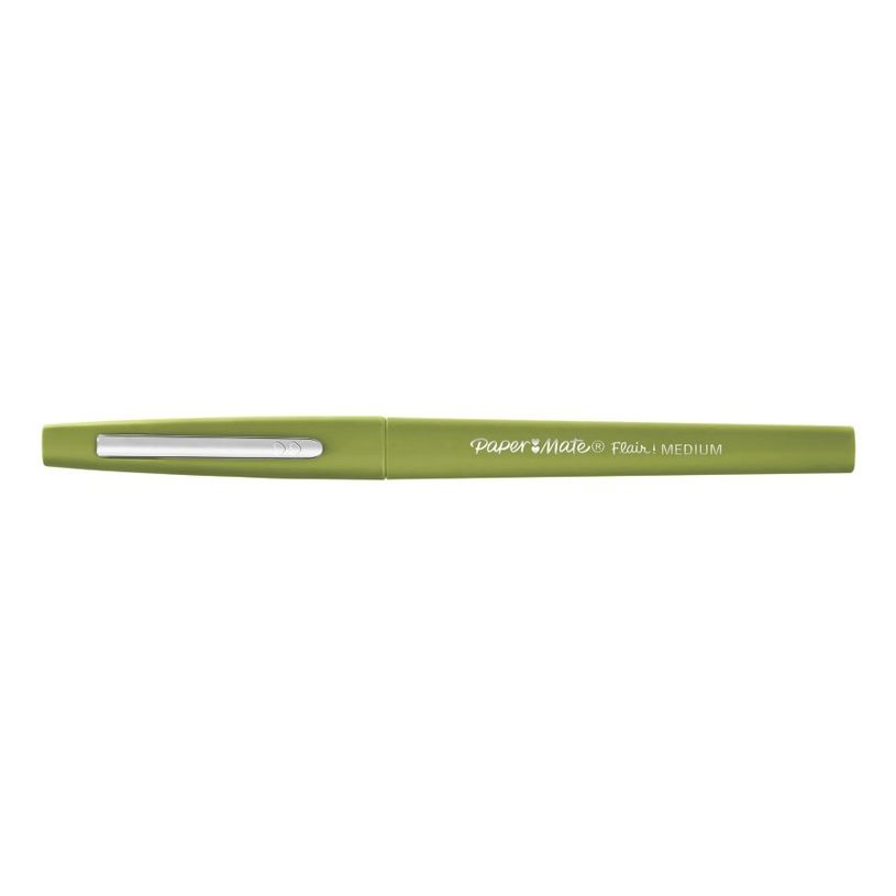 3026988737964-Paper Mate Flair Original - Feutre fin - pointe moyenne - vert olive-P_79437265_1-0