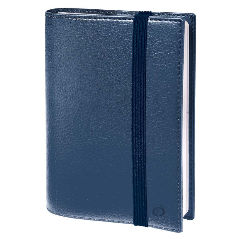 3371010426607-Agenda spiralé à élastique Time & Life XLarge - 1 semaine sur 2 pages - 21 x 27 cm - bleu métal - Q--1