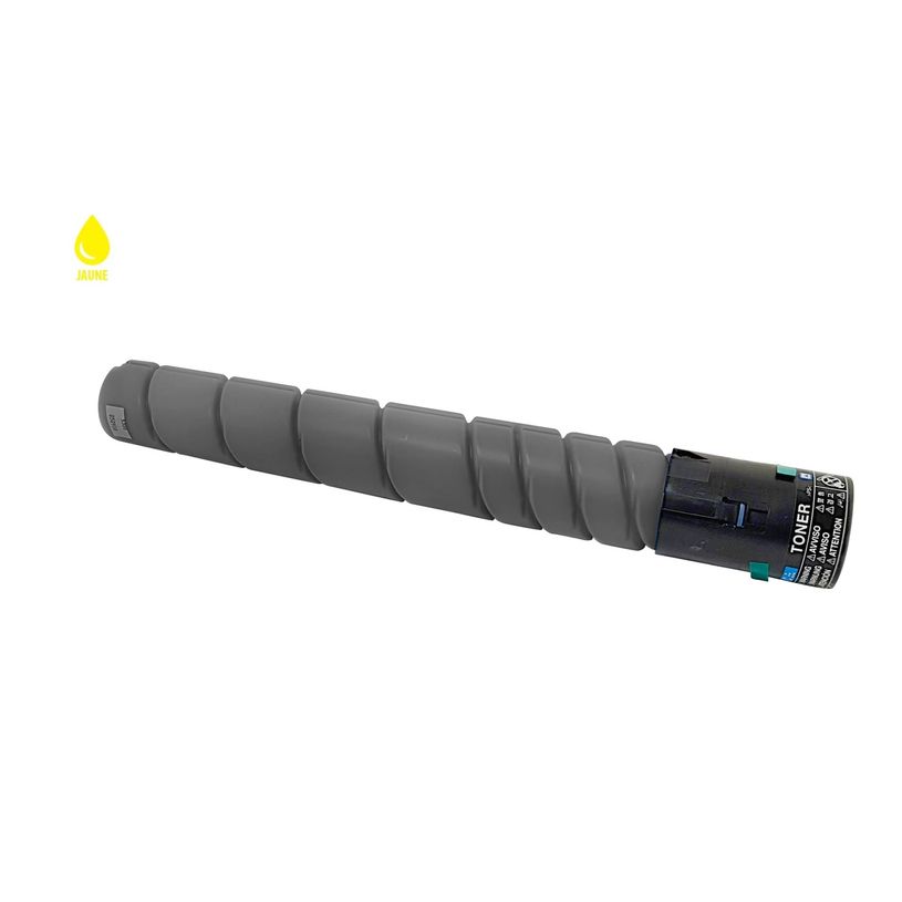 3112539774066-Cartouche laser compatible Konica Minolta TN514Y - jaune - Owa K40124OW-P_79439296_1-0