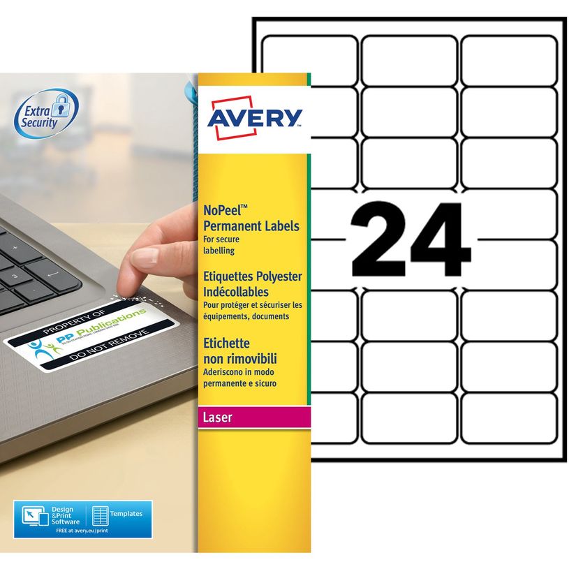 4004182059845-Avery - 480 Étiquettes indécollables blanches - 33,9 x 63,5 mm - Impression laser - réf -P_79439713_1-0