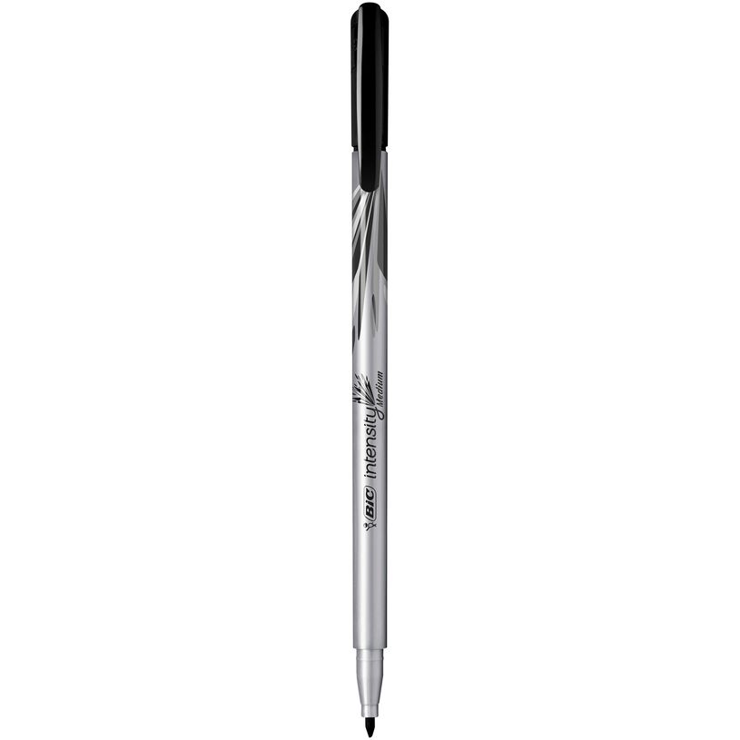 3086123514850-BIC Intensity - Feutre fin - pointe moyenne - noir-P_79440287_1-0