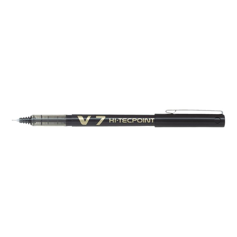 3131916217194-Pilot Hi-Tecpoint V7 - Pack de 12 rollers - 0,7 mm - noir-P_999992135_1-3