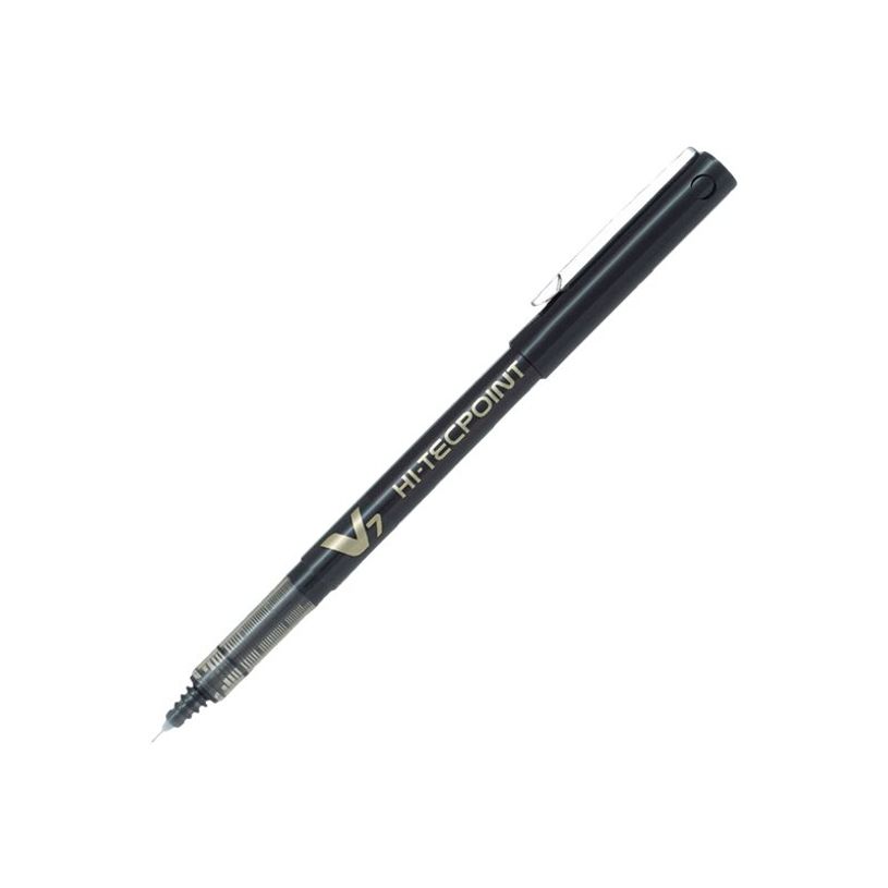 3131916217194-Pilot Hi-Tecpoint V7 - Pack de 12 rollers - 0,7 mm - noir-P_999992135_2-4