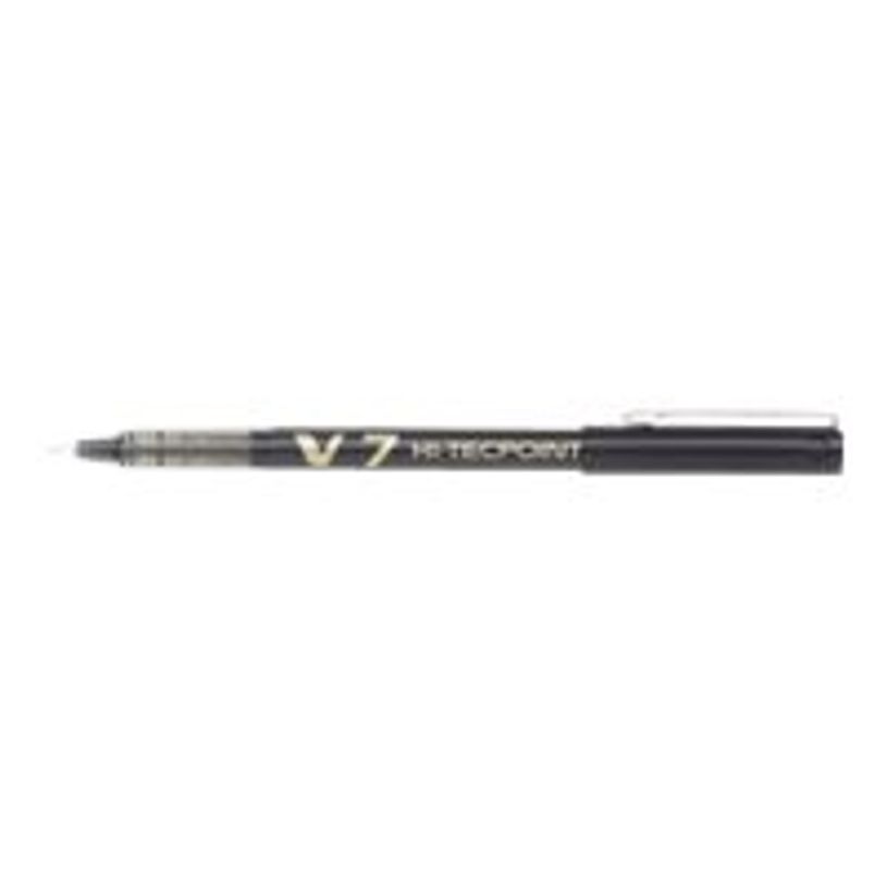 3131916217194-Pilot Hi-Tecpoint V7 - Pack de 12 rollers - 0,7 mm - noir-P_999992135_6-0